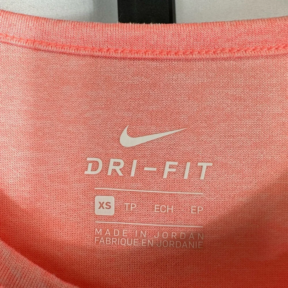 Nike Dri-fit Heathered Pink Athletic Tank Sz XS-LIKE NEW!